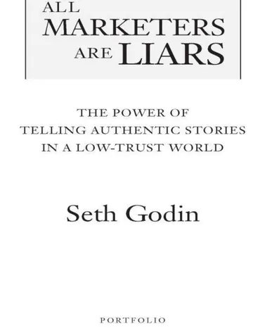 All Marketers Are Liars by Seth Godin, book cover