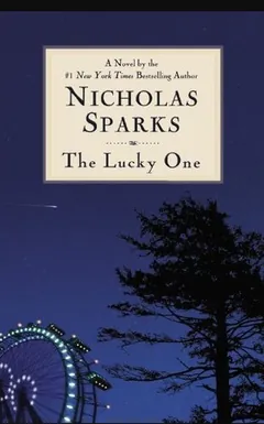 The Lucky One by Nicholas Sparks, book cover