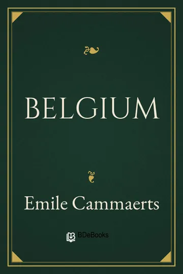 Belgium by Emile Cammaerts, book cover