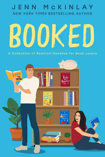 BOOKED by Jenn McKinlay, book cover