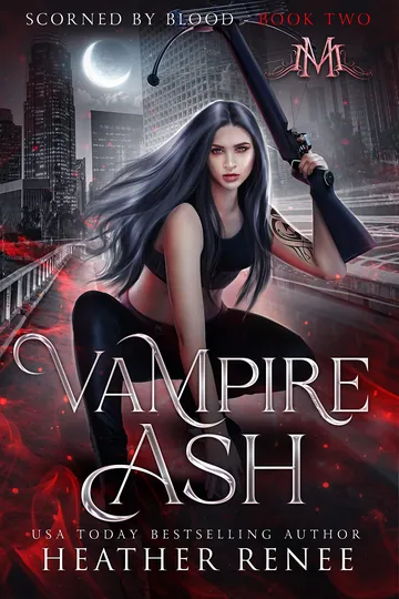 Vampire Ash by Heather Renee, book cover