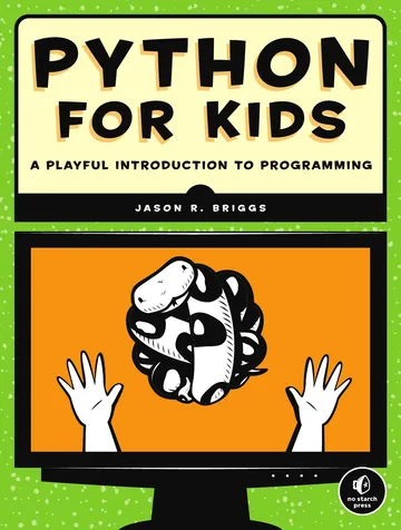 Python for Kids by Jamie Oliver, book cover
