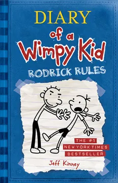 Rodrick Rules by Jeff Kinney, book cover