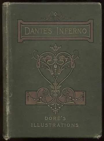 The Divine Comedy by Dante Alighieri, book cover