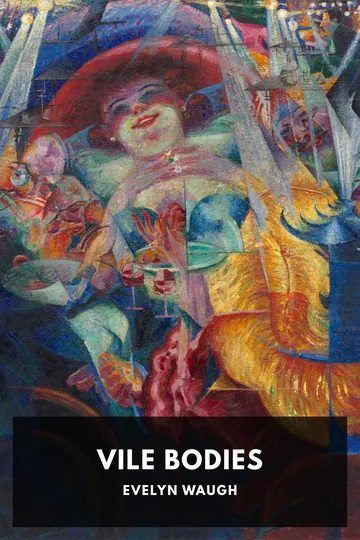 Vile Bodies by Evelyn Waugh, book cover