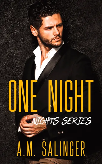 One Night by A.M. Salinger, book cover