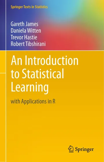 An Introduction to Statistical Learning by Gareth James, book cover