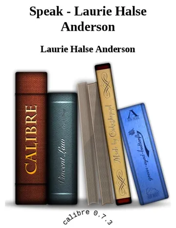 Speak by Laurie Halse Anderson, book cover