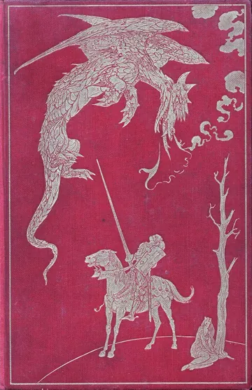 The Red Romance Book by Andrew Lang, book cover