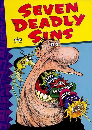 Seven Deadly Sins by Neil Gaiman, book cover