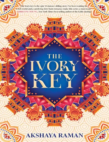 The Ivory Key by Akshaya Raman, book cover