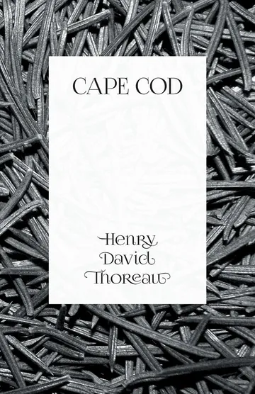 Cape Cod by Henry David Thoreau, book cover