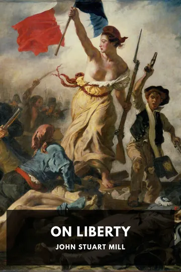 On Liberty by John Stuart Mill, book cover