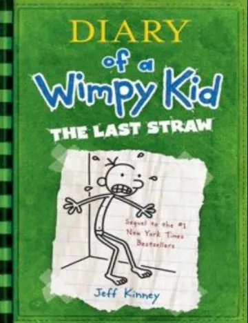 The Last Straw by Jeff Kinney, book cover