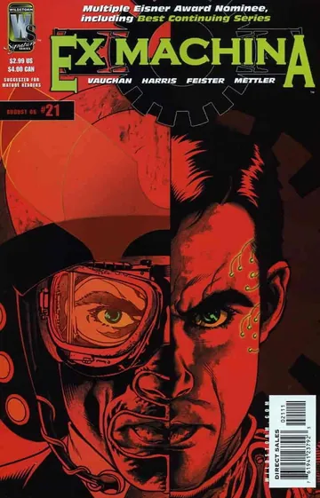 Ex Machina- Issue 21 by Brian K. Vaughan, book cover