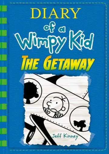 Diary of a Wimpy Kid 12 - The Getaway by Jeff Kinney, book cover