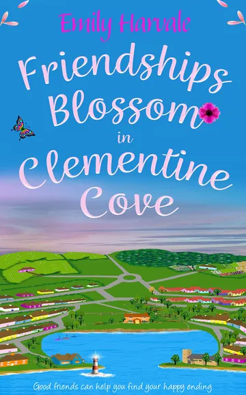 Friendships Blossom in Clementine Cove by Emily Harvale, book cover