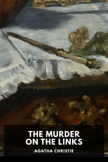 The Murder on the Links by Agatha Christie, book cover