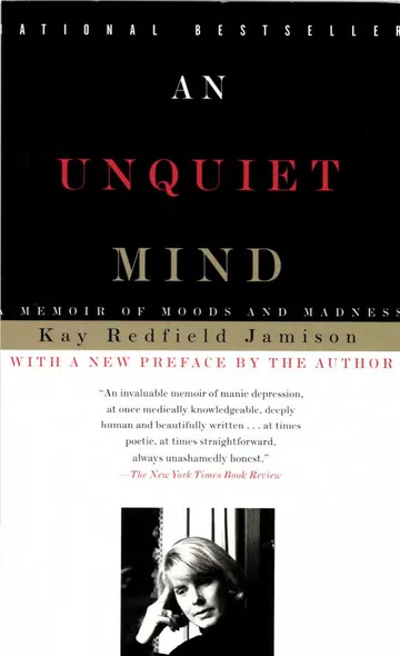 An Unquiet Mind by Kay Redfield Jamison, book cover