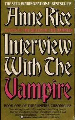 Interview with the Vampire by Anne Rice, book cover