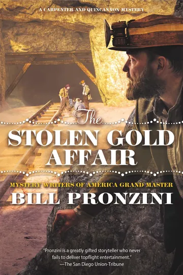 The Stolen Gold Affair by Bill Pronzini, book cover