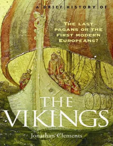 A Brief History of the Vikings by Jonathan Clements, book cover