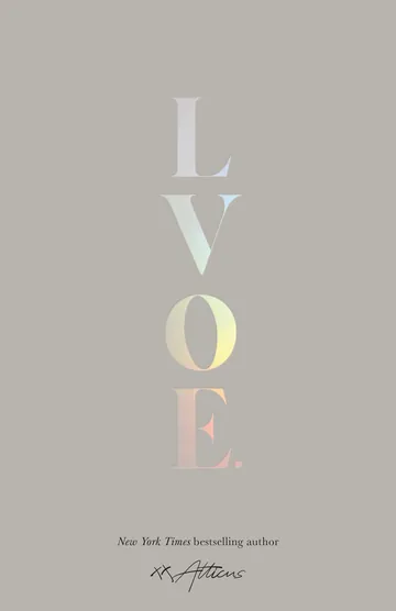LVOE by Atticus Poetry, book cover