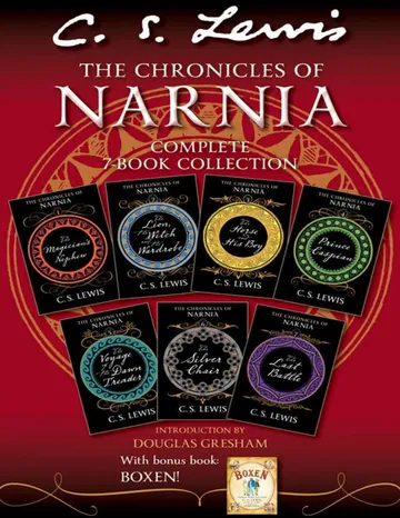 The Chronicles of Narnia by C. S. Lewis, book cover