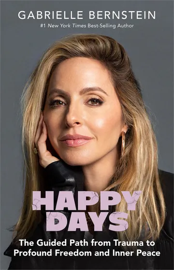 Happy Days by Gabrielle Bernstein, book cover