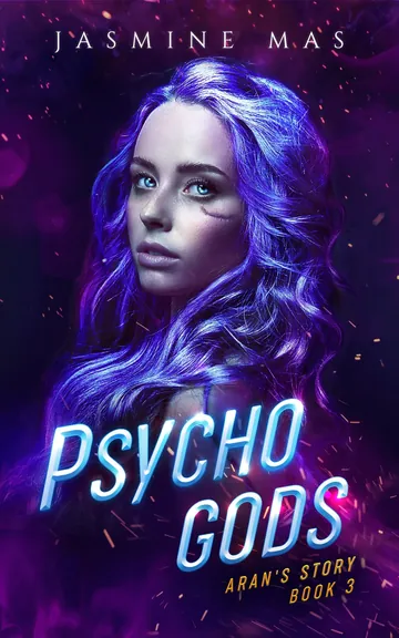 Psycho Gods by Jasmine Mas, book cover
