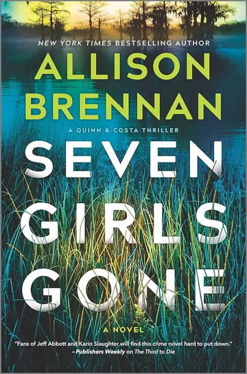 Seven Girls Gone by Allison Brennan, book cover