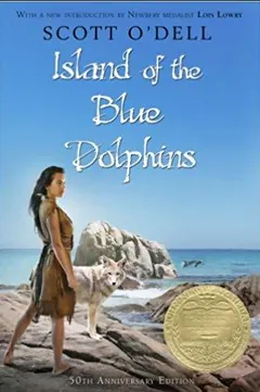 Island of the Blue Dolphins by Scott O'Dell, book cover