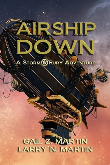 Airship Down by Gail Z. Martin, book cover