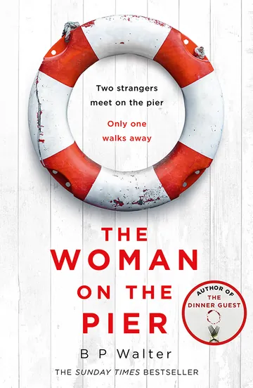 The Woman on the Pier by B P Walter, book cover