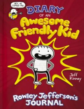 Diary of an Awesome Friendly Kid: Rowley Jefferson's Journal by Jeff Kinney, book cover