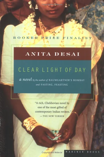 Clear Light of Day by Anita Desai, book cover
