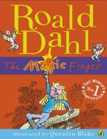 The Magic Finger by Roald Dahi, book cover