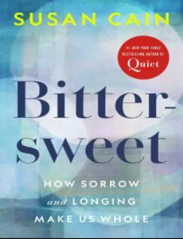 Bittersweet by Susan Cain, book cover