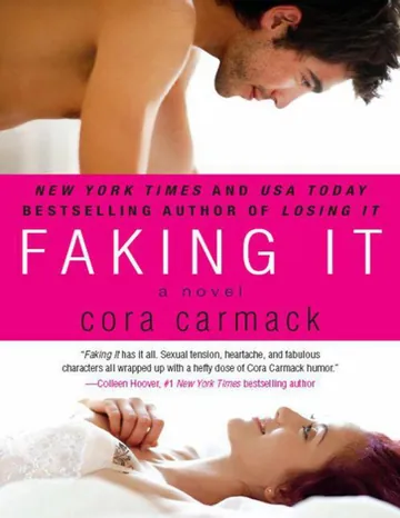 Faking It by Cora Carmack, book cover