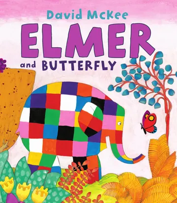 Elmer and Butterfly by David McKee, book cover
