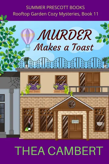 Murder Makes a Toast by Thea Cambert, book cover