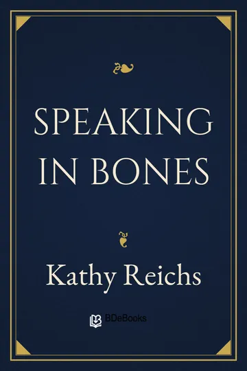 Speaking in Bones by Kathy Reichs, book cover