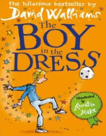 The boy in the dress by David Walliams, book cover