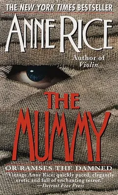 The Mummy or Ramses the Damned by Anne Rice, book cover