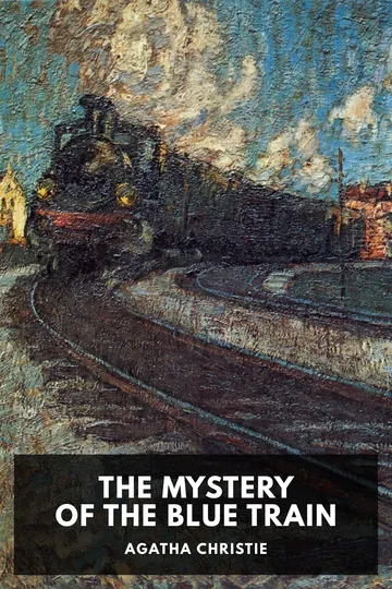 The Mystery of the Blue Train by Agatha Christie, book cover