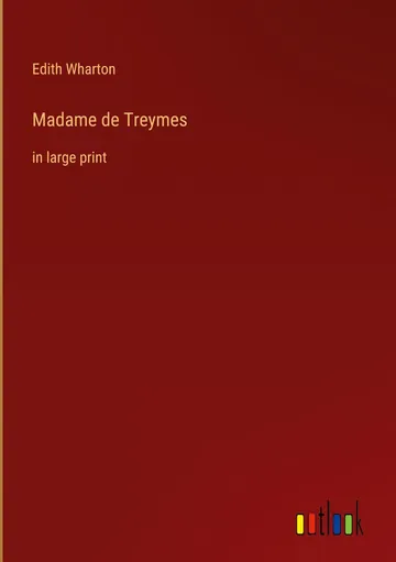 Madame De Treymes by Edith Wharton, book cover