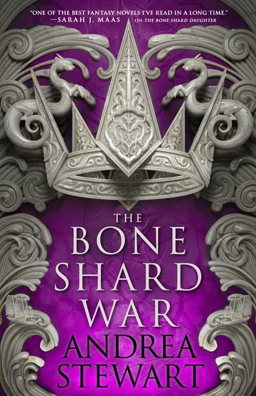 The Bone Shard War by Andrea Stewart, book cover
