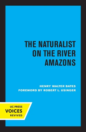 The Naturalist on the River Amazons by Henry Walter Bates, book cover