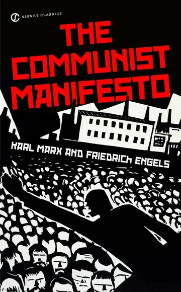 The Communist Manifesto by Marx, Karl, Engels, Friedrich, book cover