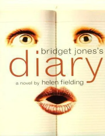 Bridget Jones's Diary by Helen Fielding, book cover